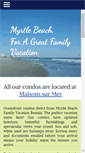 Mobile Screenshot of myrtlebeachcondo.com